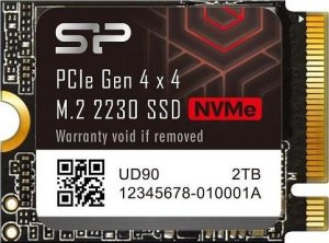 Dysk SSD Silicon Power UD90 2TB M.2 2230 PCI-E x4 Gen4 NVMe (SP02KGBP44UD9007) 2