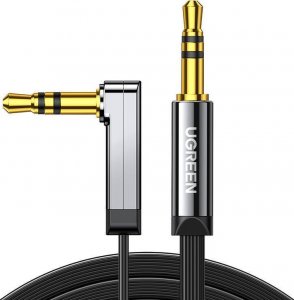 Kabel Ugreen Jack 3.5mm - Jack 3.5mm 1.5m czarny (10598) 1