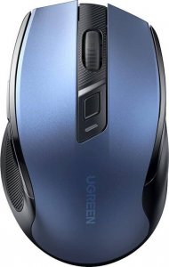 Mysz Ugreen Przenośna mysz bezprzewodowa UGREEN MU006, 2.4GHz (niebieska) 2