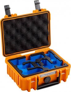 B&W Cases Walizka B&W typ 500 do DJI Osmo Pocket 3 Creator Combo (pomarańczowa) 2