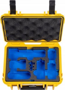B&W Cases Walizka typ 500 do DJI Osmo Pocket 3 Creator Combo (żółta) 3