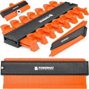 Powermat WZORNIK SZABLON MIARA ODWZOROWANIA KSZTAŁTÓW 260mm 1
