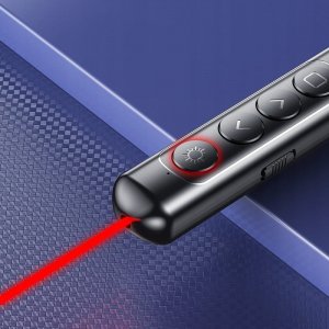 Zenwire Wskaźnik Prezenter Laserowy Bezprzewodowy Pilot Laser USB do Prezentacji Zenwire S9 4