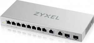 Switch ZyXEL Przełšcznik 12-Port Gigabit Unmanaged Switch with 8-Port 1G + 2-Port 2.5G + 2-Port SFP+ XGS1010-12-ZZ0102F 1