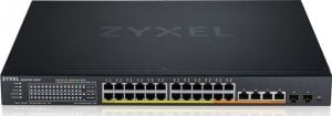 Switch ZyXEL Przełšcznik XMG1930-30HP, 24-port 2.5GbE Smart Managed Layer 2 PoE 700W 22xPoE+/8xPoE++ Switch with 4 10GbE and 2 SFP+ Uplink 1
