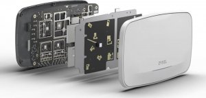 Access Point ZyXEL Punkt dostępu AP Single Pack 802.11be AP, Smart Antenna, Standalone NebulaFlex 1 year Nebula Pro pack license bundled EU and UK 7