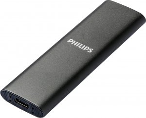 Pilot RTV Philips Dysk Zewnętrzny Philips External SSD 1TB Ultra Speed Space Grey USB-C SATA 1