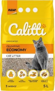 Żwirek dla kota Calitti Economy Bezzapachowy 5 l 1