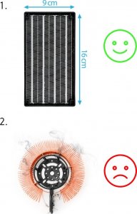 Termowentylator Yoer FARELKA Elektryczna TERMOWENTYLATOR Ceramiczny ECO* Grzejnik 2000W + WI-FI + Pilot - Feno FH04BK 4