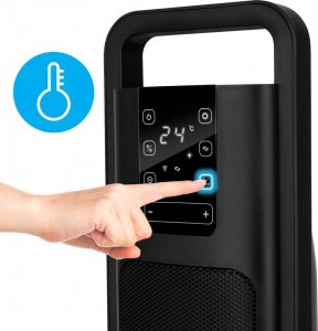 Termowentylator Yoer FARELKA Elektryczna TERMOWENTYLATOR Ceramiczny ECO* Grzejnik 2000W + WI-FI + Pilot - Feno FH04BK 7