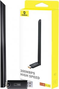 Karta sieciowa Baseus FastJoy 300Mbps czarna (B01317600111-01) 9