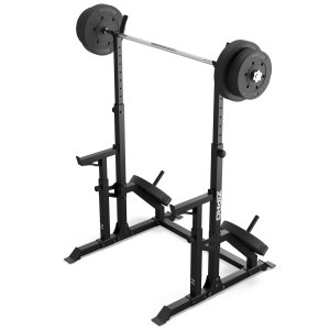 Zipro Stojak pod sztangę LIFT z asekuracją i miejscem na obciążenia 11