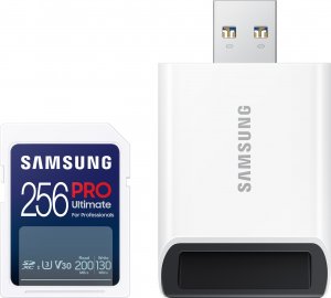 Karta Samsung Pro Ultimate SDXC 256 GB UHS-I U3 V30 (MB-SY256SB/WW) 1