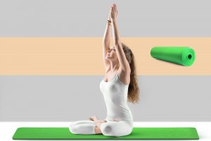 Lehmann Mata treningowa FFIYM-1018C 183 cm x 61 cm x 1 cm zielony 3