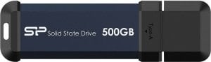 Pendrive Silicon Power Dysk zewnętrzny SSD MS60 500GB USB 3.2 600/500MB/s 1