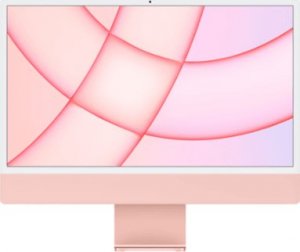 Komputer Apple Apple iMac Desktop PC, AIO, Apple M1, 24 ", Internal memory 8 GB, SSD 256 GB, Apple M1 8-Core GPU, No optical drive, Keyboard language Swedish, MacOS Big Sur, Pink, 4.5K, Retina one size 1