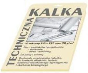Koh I Noor Kalka techniczna Diamant A4 90g/m2 10 arkuszy 1