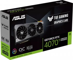 Karta graficzna Asus TUF Gaming GeForce RTX 4070 Ti SUPER OC 16GB GDDR6X (TUF-RTX4070TIS-O16G-GAMING) 17