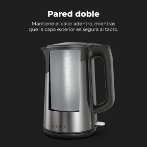 Czajnik Aeno Czajnik AENO EK3 (1.7 l), Mataliczny szary 2