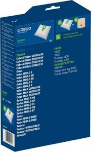 Worek do odkurzacza Worwo 8x WORKI ODKURZACZA DO ZELMER SYRIUS, COBRA II, ORION WORWO ZMB01K 3
