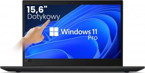 Laptop Lenovo ThinkPad T580 i5-7200U 8GB 256GB SSD Dotykowy FHD IPS Windows 11 Professional Ultrabook 1