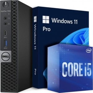 Komputer Dell OptiPlex 7050 MFF Intel Core i5-7500 8 GB 256 GB SSD Windows 11 Pro 1
