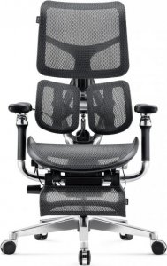 Fotel Diablo Chairs BRAVE Fotel biurowy ergonomiczny V-KINETIC czarny 1