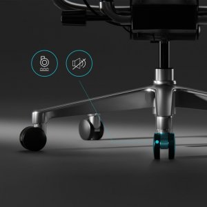 Fotel Diablo Chairs BRAVE Fotel biurowy ergonomiczny V-KINETIC czarny 13