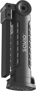 Savio Lampa warsztatowa akumulatorowa COB LED 3W + SMD 1W, USB-C, 150 lm, obrotowa głowica, magnes, FL-03 5