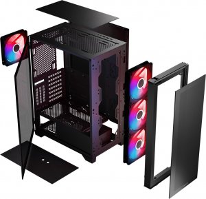 Obudowa Modecom Mistral Flow ARGB (AT-MISTRAL-MG-10-00ARGB-0002) 11