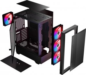 Obudowa Modecom Siroco Flow ARGB (AT-SIROCO-MG-10-00ARGB-0002) 10