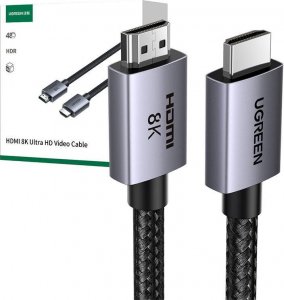 Kabel Ugreen HDMI - HDMI 1m czarny (25908) 2