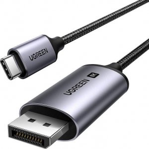 Kabel USB Ugreen Kabel UGREEN CM556 USB-C do DisplayPort 8K 1m (czarny) 1