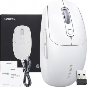 Mysz Ugreen Mysz bezprzewodowa UGREEN MU103 (biała) 4