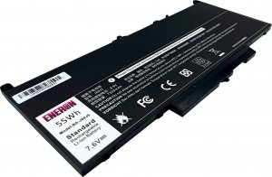 Bateria Eneron Bateria do Dell Latitude E7270 E7470 J60J5 3