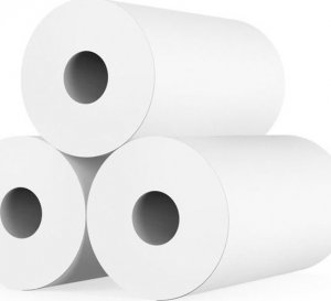 Phomemo Papier Wkład Wkłady Samoprzylepny 3x Rolka 50mm do Phomemo T02 / M02 PRO / M02X / Q12-RMS10 10