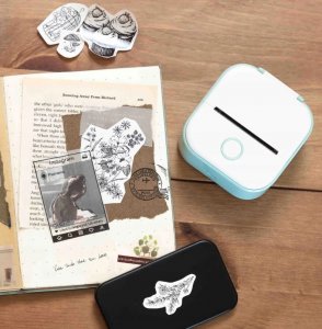 Phomemo Papier Przylepny Naklejki Wkłady Przezroczysty 3x Rolka T02 / M02 PRO / M02X / Q12-TTRMS 6