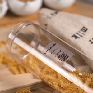 Phomemo Papier Przylepny Naklejki 40x60mm Przezroczysty M110 M120 M200 M220 M221 / XP-TT4060-130 6