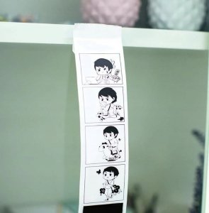 Phomemo Papier Biały Wkład Wkłady 3x Rolka 53mm Phomemo T02 M02 PRO M02S M03 M04S / Q22-RM10 5