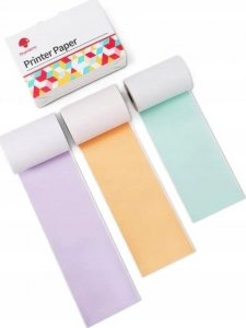 Phomemo Papier Przylepny Naklejki Wkłady Kolor 3x do Phomemo T02 M02 PRO M03 M04S / Q22-RMSMLL 2