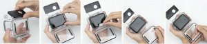 Telesin Wodoodporny zestaw etui do GoPro Hero 12/11/10/9 7