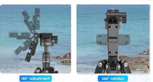 Statyw Ulanzi Profesjonalny Statyw + Monopod 145cm VLOG + Uchwyt na Telefon Prompter / MT-63 10