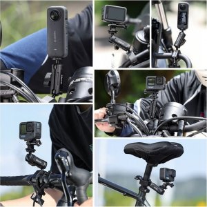 Ulanzi Magic Arm Uchwyt rowerowy - zaciskowy / śrubowy / system GoPro / CM025 3