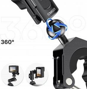 Ulanzi Magic Arm Uchwyt rowerowy - zaciskowy / śrubowy / system GoPro / CM025 9