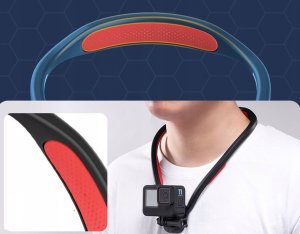 Ulanzi Uchwyt Mocowanie Elastyczne na Szyję Szyja do GoPro / SJCAM / Xiaomi / DJI / INSTA360 - ULANZI / T011GBB1 11