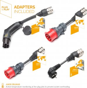 Ładowarka Juice Booster 2 EU EV Set 1,4 - 22 kW, 3.1 m cable (EL-JB2EVE2) 2