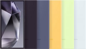 Samsung Etui Samsung Silicone Case Galaxy S24 Ultra ciemny fiolet 6