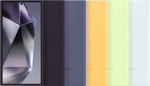 Samsung Etui Samsung Silicone Case Galaxy S24 Ultra fioletowe 6