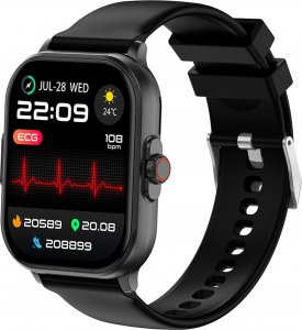 Smartwatch Colmi C63 Czarny  (C63 Black) 1