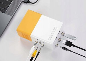 Projektor Operum Przenośne Kino Domowe MINI PROJEKTOR LED Operum 7